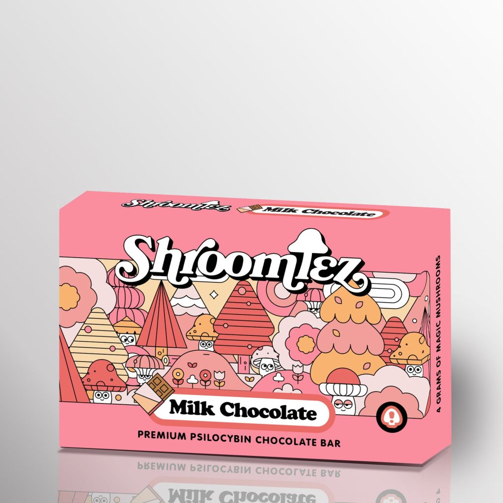 Shroomiez Milk Chocolate Bar