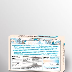 Buy Shroomiez Cookies & Cream Milk Chocolate Bar Online