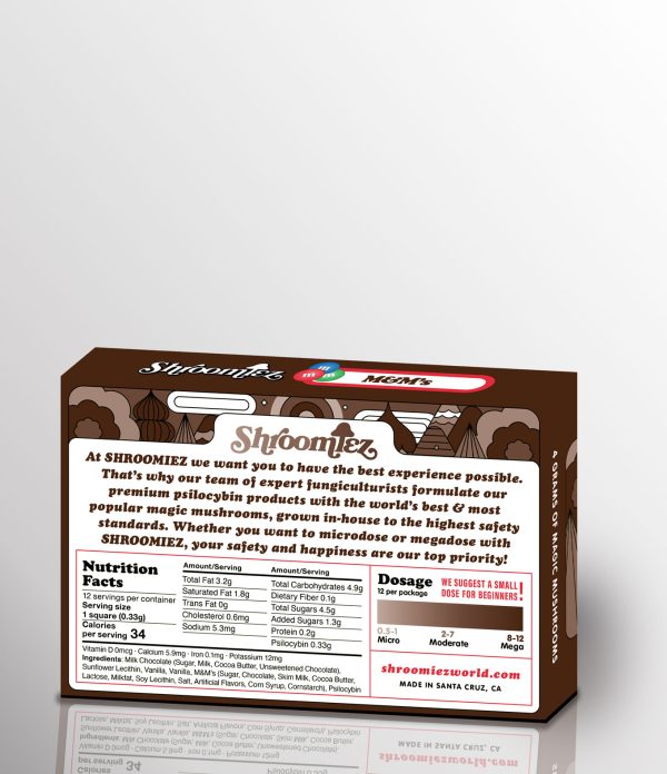 Buy Shroomiez M&M's Milk Chocolate Bar Online